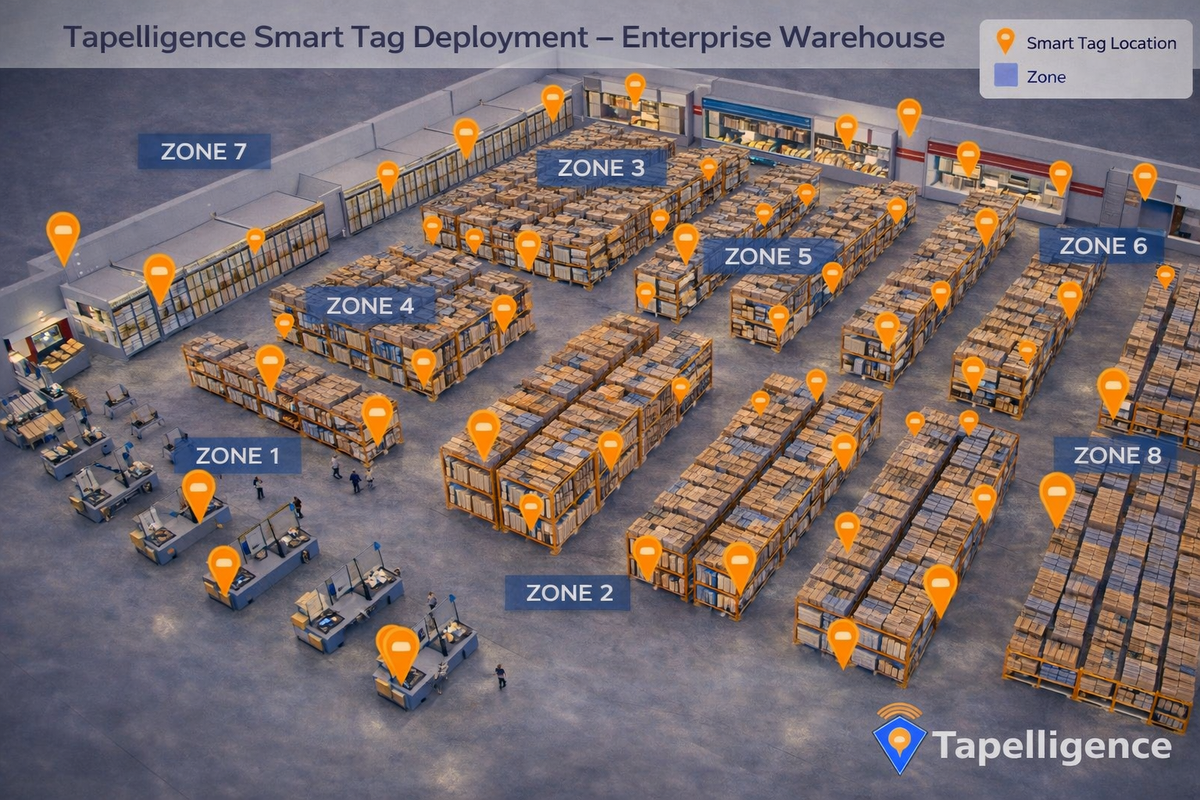 Tapelligence Smart Tag Deployment
